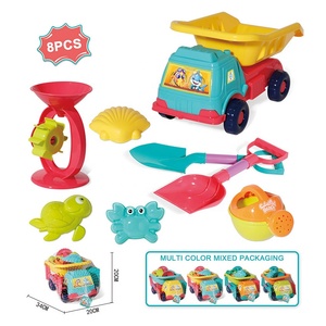 Ensemble de 9 jouets de plage pour enfants : roue <span class=keywords><strong>à</strong></span> <span class=keywords><strong>sable</strong></span>, seau, pelle et moules d'animaux marins pour l'été, la plage, le jardin et le <span class=keywords><strong>bac</strong></span> <span class=keywords><strong>à</strong></span> <span class=keywords><strong>sable</strong></span> - Product Image 4