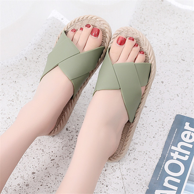 Ladies Slippers And Sandals Slides Flat Shoes Summer Designer Sandals Women Famous Brands