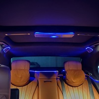 W223 Speaker atap Speaker bercahaya 64 warna lampu sekitar Speaker langit-langit untuk Mercedes s-class W223