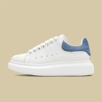 Chaussures de skate à plateforme épaisse à talon haut pour femmes, blanches, de haute qualité, style sportif décontracté, nouvelle collection 2026