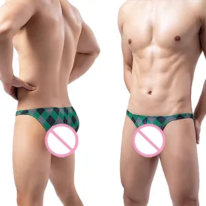 Customization Wholesale Free Sample Men's Briefs Teen Sexy Male Comfortable High Elastic Boxers Underwear