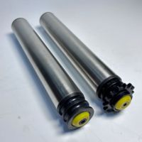 Rouleau de guidage non motorisé en acier inoxydable, rouleau de convoyeur entraîné et non entraîné pour convoyeur à bande de ligne d'assemblage, rouleau de déchargement
