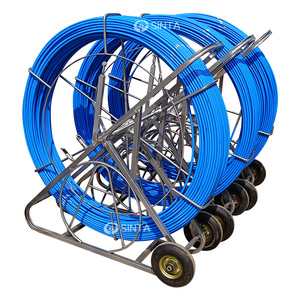 5 - 16mm Conduit en <span class=keywords><strong>fibre</strong></span> de verre Push Pull Optique Threader <span class=keywords><strong>Fibre</strong></span> Optique Câble Conduit Rodder - Product Image 2