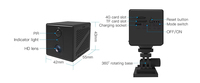 Carte Sim 4G Mini caméra 3MP HD conversation bidirectionnelle détection de mouvement Vision nocturne longue batterie pas de WiFi caméra IP de sécurité intérieure
