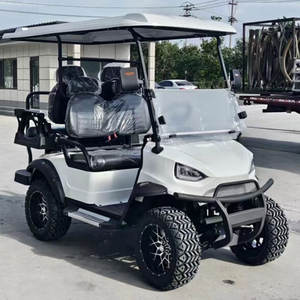 2 + 2 Zits Elektrische Golfkar Staal Materiaal Ce Compliant 48V Batterij Aangedreven Compatibel Met Clubauto - Product Image 5