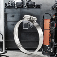 Colliers de serrage télescopiques en acier inoxydable 304 électroplaqué de haute qualité avec système de mesure métrique
