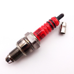 Performance 3 électrodes <span class=keywords><strong>bougie</strong></span> d'allumage A7TC Pit Dirt Bike ATV <span class=keywords><strong>Quad</strong></span> cyclomoteur Scooter - Product Image 3