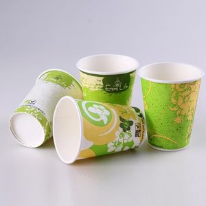 แก้วกาแฟกระดาษแบบใช้แล้วทิ้งขนาด 8/10/12/16/20 ออนซ์ พิมพ์ลายตามสั่ง สำหรับเครื่องดื่มร้อน พร้อมฝาปิด - Product Image 2