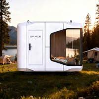 E2 Modern Maison Capsule Intelligente Préfabriquée Modulaire Démontable Portable 20ft/40ft pour Bureau, Hôtel ou Habitation