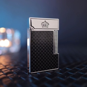 Đèn khò kim loại cao cấp Langsheng thời trang, bán buôn cao cấp năm <span class=keywords><strong>2025</strong></span>, in logo tùy chỉnh - Product Image 1