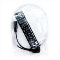 Hub de ventilateurs ARGB PWM 5V 3 broches 1 à 8 voies pour châssis d'ordinateur, refroidisseur de processeur et ventilateur 5V