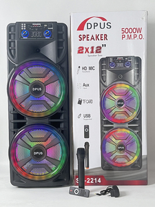 <span class=keywords><strong>Altavoces</strong></span> portátiles de Rodillo doble de 12 pulgadas a la moda, <span class=keywords><strong>altavoces</strong></span> <span class=keywords><strong>grandes</strong></span>, karaoke con <span class=keywords><strong>Bluetooth</strong></span> y micrófono - Product Image 4