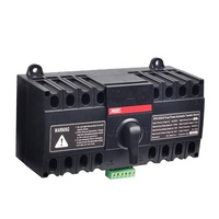 Contrôleur ATS à circuit intégré triphasé 63 Amp 4P 63A, interrupteur de transfert automatique
