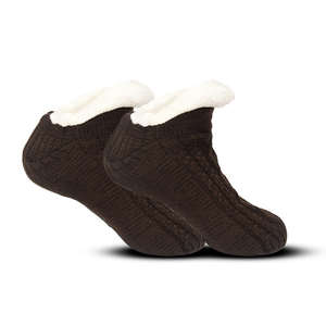 Pantuflas de Mujer Nuevas de Fábrica, Gruesas, Térmicas, Transpirables, Antideslizantes, de Forro Polar, Cálidas para Invierno, Suaves y Cómodas, Invisibles - Product Image 5