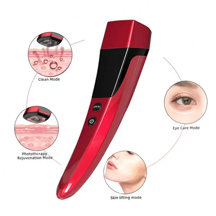 LED-Gesichts massage rolle Straffende Hebe stange Massage gerät Rf Facelift ing Hauts traffung Eye Bag Device