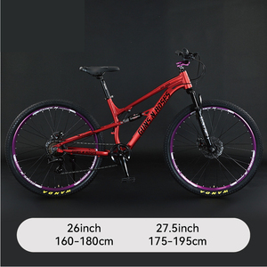 A08 Bicicletta da Montagna in Lega di Alluminio da 27,5 Pollici ad Alta Configurazione con 9/10 Velocità e Freni a Disco - Product Image 5