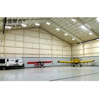 Bâtiments industriels préfabriqués en acier, hangar pour avions, bâtiments structurels, étable à chèvres, hangar, abri, galpon préfabriqué