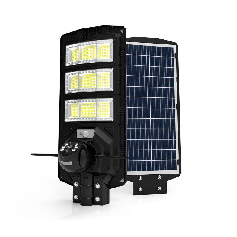 Project Outdoor Lighting Solar Road Light 300w Manufacturers Ip65 Waterproof Solar Integrated Street Light With Camera