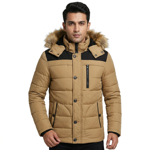 Ventes en gros de vestes d'hiver pour hommes, nouvelles vestes de mode, parkas épaisses et chaudes, manteaux à capuche, vestes en polaire, vêtements d'extérieur - Product Image 1