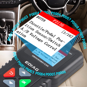 Herramienta de Diagnóstico para Automóviles, Monitor de Pantalla, Prueba y Preparación I/<span class=keywords><strong>M</strong></span>, Escáner OBD II Automotriz, Herramientas de Diagnóstico YA101 - Product Image 4