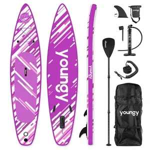 Nova Chegada Verão Dias Férias Água Jogar Design Inflável Stand up Paddle Board Sup Set Equipamentos Desportivos Aquáticos Prancha de Surf