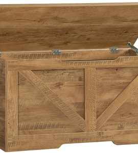 Coffres de rangement pour jouets en bois massif (charnières de sécurité) - Product Image 6