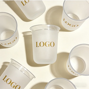 Cốc nhựa PP mờ tròn 12oz 16oz 24oz, không chứa BPA, dùng một lần, đường kính 90mm, sẵn hàng, giao nhanh - Product Image 1