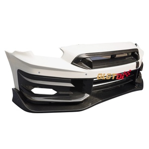 OLOTDI Nouveau Kit Carrosserie Style TS en Fibre de Carbone + FRP, Diffuseur de Pare-chocs Avant et Spoiler pour GT-R35 (2008-2023) – Modèle 2024 à Fixation par Vis – Carbone - Product Image 5