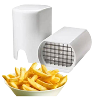 Professionele handmatige groentesnijder met roestvrijstalen messen, aardappelsnijder voor friet, ui en aardappel.