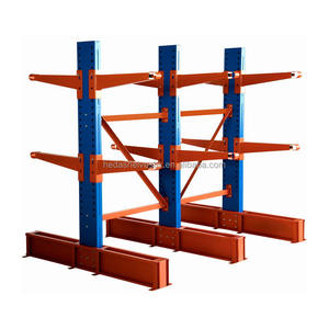 Wholesale Heavy Duty Warehouse Storage Racks Orange Cantilever Racking Systems Solution Double Side Cantilever Steel Racking - Product Image 4