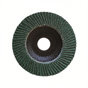 Disque à lamelles plat en céramique verte Ttake 115x22 mm avec support en nylon pour meules - Product Image 2