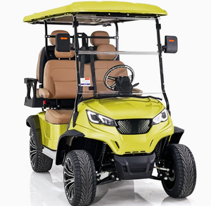 ระบบควบคุมกลางแบตเตอรี่ลิเธียม 48V ขั้นสูงสำหรับรถกอล์ฟไฟฟ้า มอเตอร์ 5KW ระยะ 36 หลุม พร้อมระบบเบรกดิสก์ไฮดรอลิกสี่ล้อ - Product Image 1