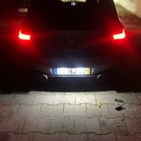 Luz LED de matrícula para Mini Cooper R55 R55N R60 R61, kit de lámpara de matrícula, sin Error, 3 #, 2 uds.