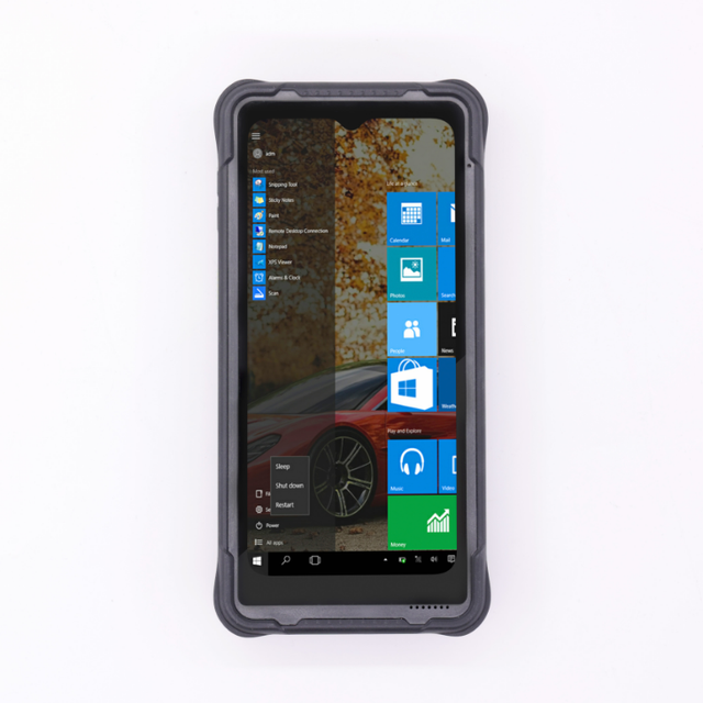 ECO-T120 6.5 Inch Rugged Windows Tablet Intel N5100 Industrial Tablet PC Handheld Rugged Pda With Barcode Scanner NFC