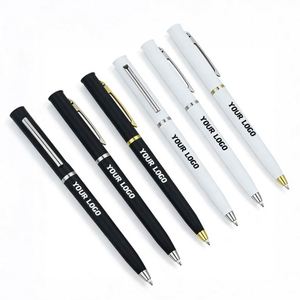 Company Name Print Ballpoint <b>Pen</b> Lightweight <b>Pens</b> With Logo Multi Colors for Business Gift Office Use - Product Image 1
