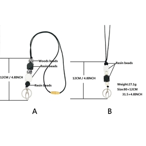 สายคล้องคอแบบลูกปัดส่วนตัวสำหรับกุญแจหรือบัตรประจำตัว ของขวัญสำหรับครู ของขวัญสำหรับพยาบาล ของขวัญสำหรับนักเรียน สายคล้องบัตรประจำตัว สายคล้องคอแบบลูกปัดซิลิโคน - Product Image 5