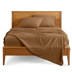 Matelas de haute qualité, respirants et rafraîchissants, de 6 à 15 pouces, résistants à la décoloration et aux plis, ensemble de draps en microfibre - Product Image 6