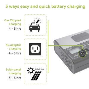 สถานีพลังงานแบบพกพา 150W สำหรับการเก็บพลังงานกลางแจ้ง กำลังไฟสูง อเนกประสงค์ สำหรับการตั้งแคมป์ ครัวเรือน พลังงานแสงอาทิตย์แบบพกพา - Product Image 4
