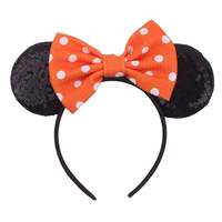 Bandeau de fête dessin animé souris grande vague point oreille bandeau Micky bébé bandeaux