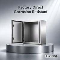 Boîtier de distribution électrique en acier inoxydable 304, étanche IP65, avec porte verrouillable, résistant à la corrosion, armoire personnalisée OEM