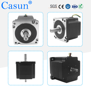 Lai <span class=keywords><strong>NEMA</strong></span> <span class=keywords><strong>34</strong></span> 85x85x76mm đôi trục mô-men xoắn cao 5.0n. M 3.0A điện động cơ bước cho <span class=keywords><strong>CNC</strong></span> khắc - Product Image 3