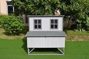 310014/310016 ahşap tavuk kümesi, tavuk evi büyük kanatlı kafes yuvalama kutusu ile fabrika doğrudan, açık tavuk kafesi - Product Image 2