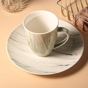 Weiye Service <span class=keywords><strong>de</strong></span> table en céramique marbrée <span class=keywords><strong>de</strong></span> haute qualité Service <span class=keywords><strong>de</strong></span> table en porcelaine <span class=keywords><strong>de</strong></span> style nordique pour restaurant, banquet <span class=keywords><strong>de</strong></span> mariage, vaisselle - Product Image 3