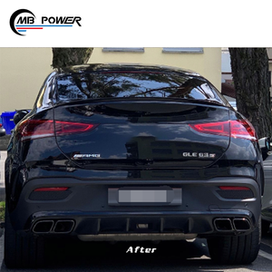 <span class=keywords><strong>2020</strong></span> année Mercedes <span class=keywords><strong>GLE</strong></span> classe coupé aileron arrière embout d'échappement ajustement parfait pour GLE63 couleur argent nouvel état - Product Image 2