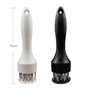Herramienta ablandadora Ultra afilada de 24 cuchillas, ablandador de carne con aguja de acero inoxidable para ablandar carne de res, pollo, bistec, ternera, cerdo - Product Image 3