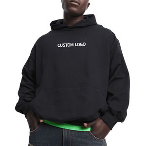 Sudadera con capucha extragrande para hombre de alta calidad con logotipo personalizado ODM y OEM Street Style Top para Europa Estados Unidos Temporada de otoño - Product Image 1