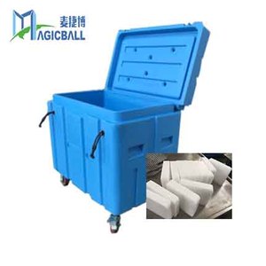 Glacière haute capacité pour le transport de glace sèche en granulés et en blocs, glacières ThermoSafe pour glace sèche - Product Image 1