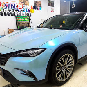 CC-09カメレオンキャンディーミスティックファンタジーオートカーラップブルーグリーンビニール壁紙家具カバーステッカー - Product Image 2