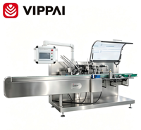 Ligne de production de machines d'emballage horizontales automatiques à grande vitesse VIPPAI pour boîtes en carton avec fonctions de scellage et d'emballage