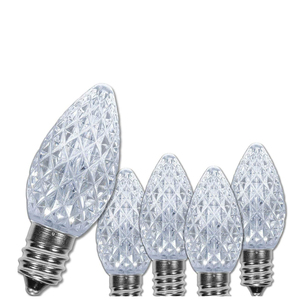 Bombillas LED SMD de Alta Calidad para Decoración Navideña, Color Rojo C9, Policarbonato, para Iluminación Comercial en Exteriores - Product Image 1